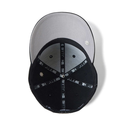 Pictured is this MLB Floral LA Dodgers 59FIFTY Fitted cap in black. 3