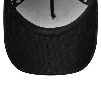 Pictured is this New Era Wall Art Grafitti 9FORTY A-Frame Trucker cap in black. 7