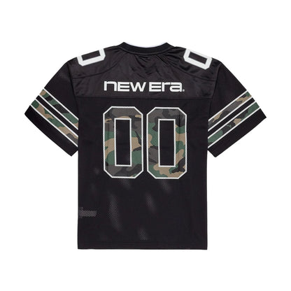 The model is wearing this New Era 1920 Mesh Jersey in black. 2