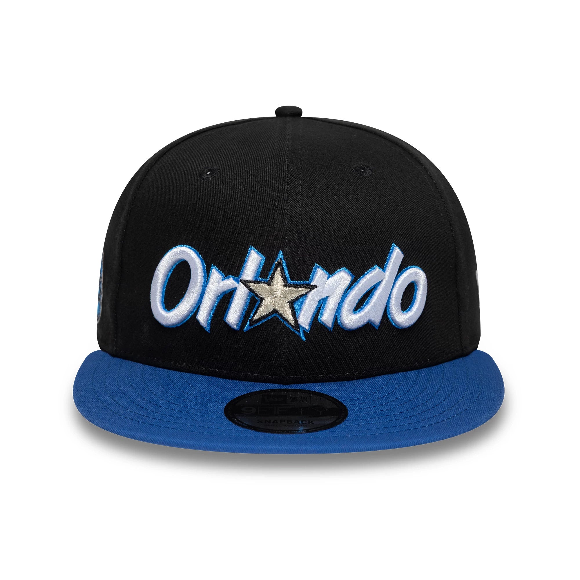 Pictured is this NBA Hardwood Classic Orlando Magic 9FIFTY Snapback cap in black. 2