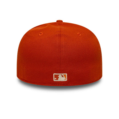 Pictured is this MLB Pack Chicago Cubs 59FIFTY Fitted cap in dark orange. 7