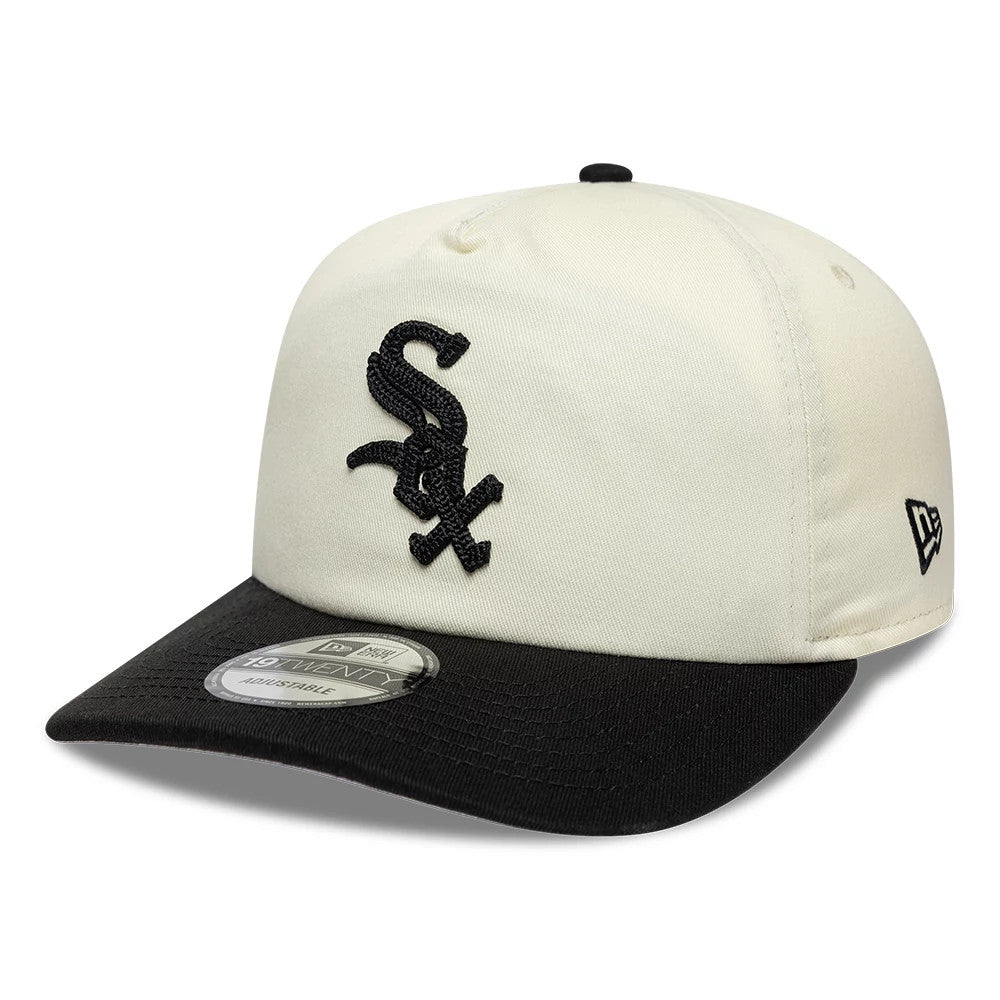Pictured is this MLB Pack Chicago White Sox 19TWENTY cap in white. 1