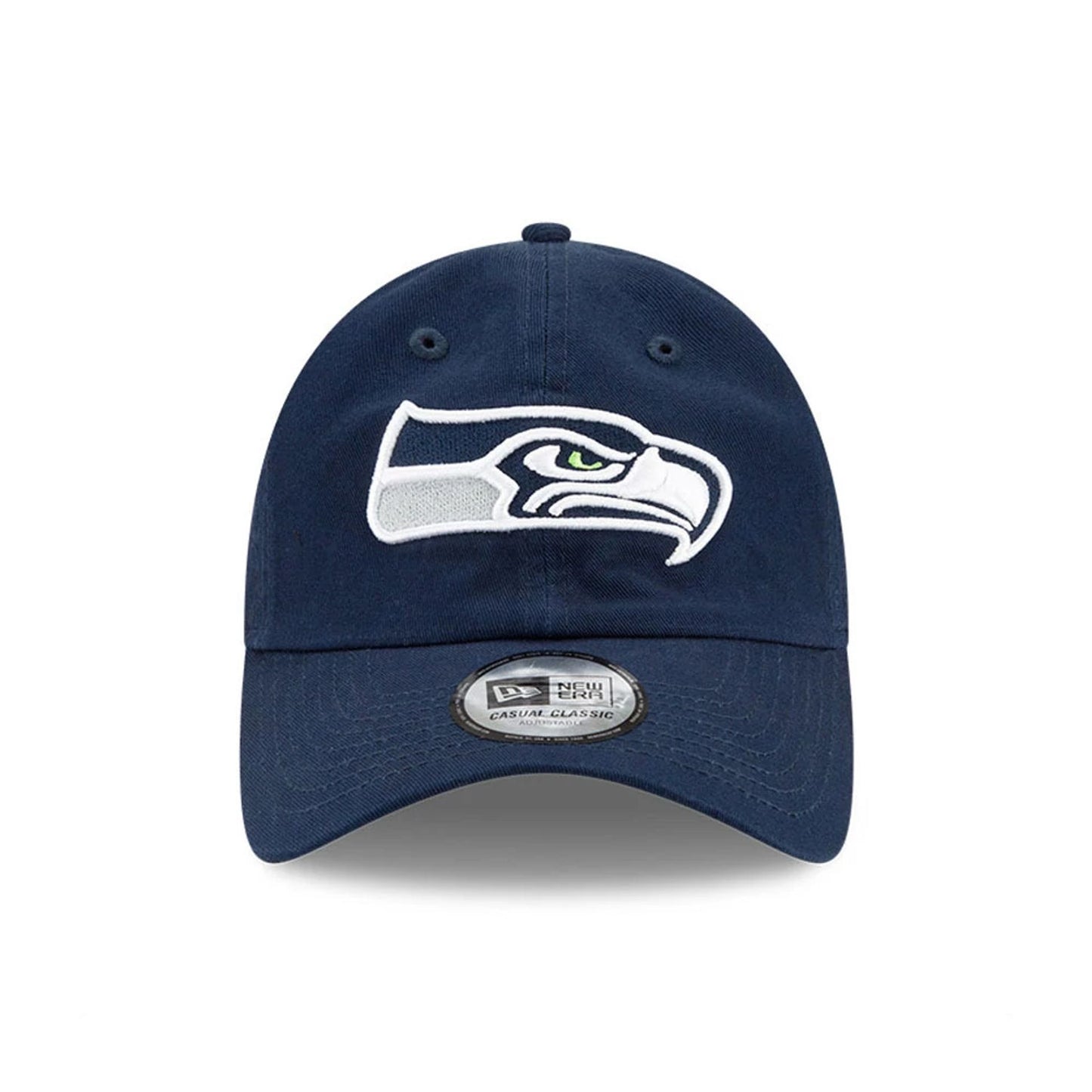 Pictured is this NFL X Bad Bunny Seattle Seahawks Casual Classic cap in navy. 2