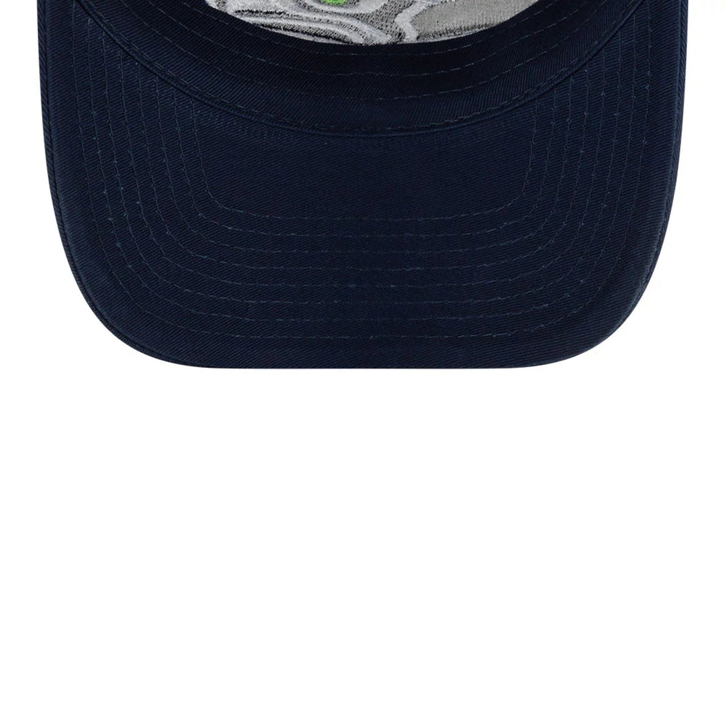 Pictured is this NFL X Bad Bunny Seattle Seahawks Casual Classic cap in navy. 7