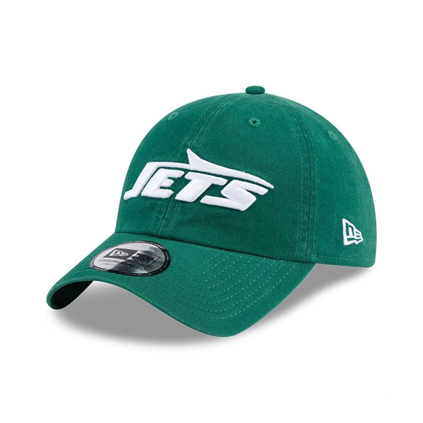 Pictured is this NFL X Bad Bunny New York Jets Casual Classic cap in green. 3