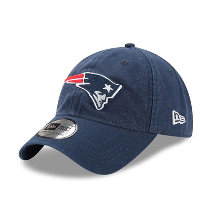 Pictured is this NFL X Bad Bunny New England Patriots Casual Classic cap in navy. 3