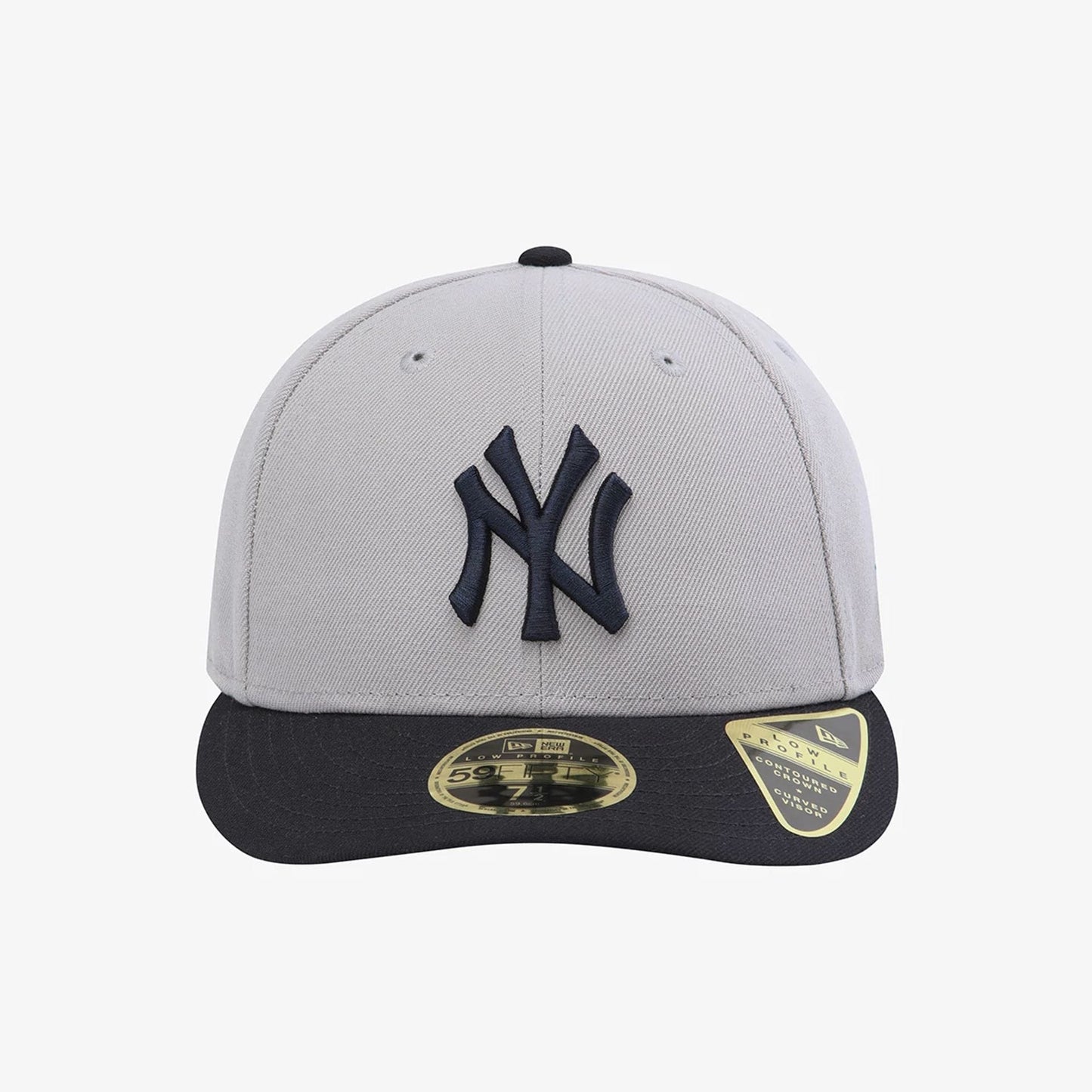 Pictured is this MLB 59FIFTY Day New York Yankees Low Profile 59FIFTY Fitted cap in grey. 3