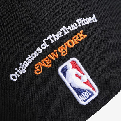 Pictured is this NBA 59FIFTY Day New York Knicks 59FIFTY Fitted cap in black. 9