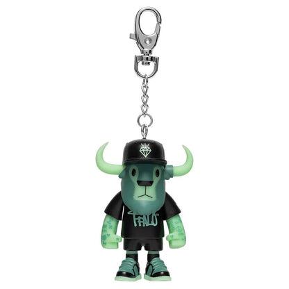 Pictured is this New Era 59FIFTY Day 2026 Glow In The Dark Ffalo figure in black. 3