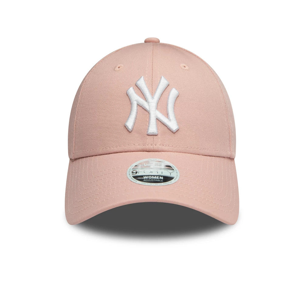 Pictured is this Womens MLB League Essential New York Yankees 9FORTY in pink. 2