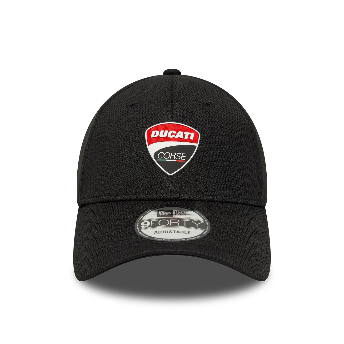 This is a Ducati Motor Logo Dashmark Mesh Black 9FORTY Adjustable Cap 2