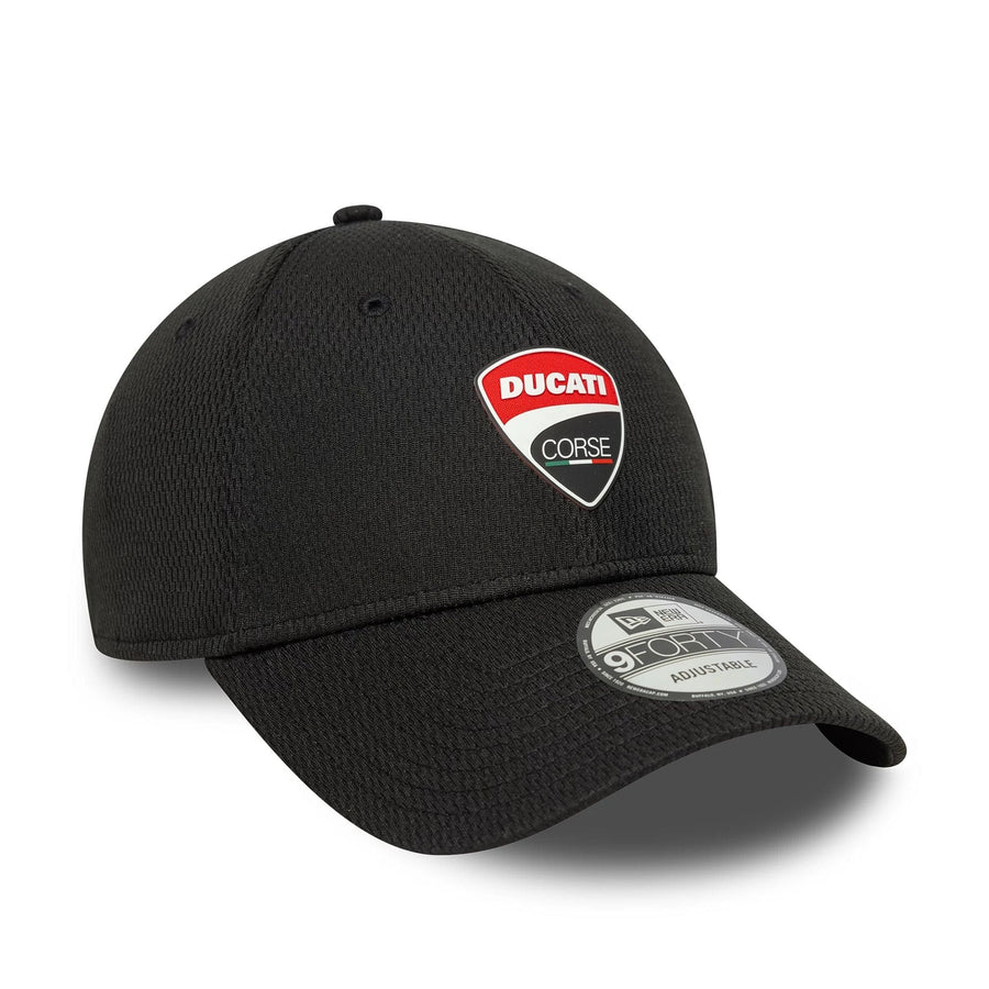 This is a Ducati Motor Logo Dashmark Mesh Black 9FORTY Adjustable Cap 3