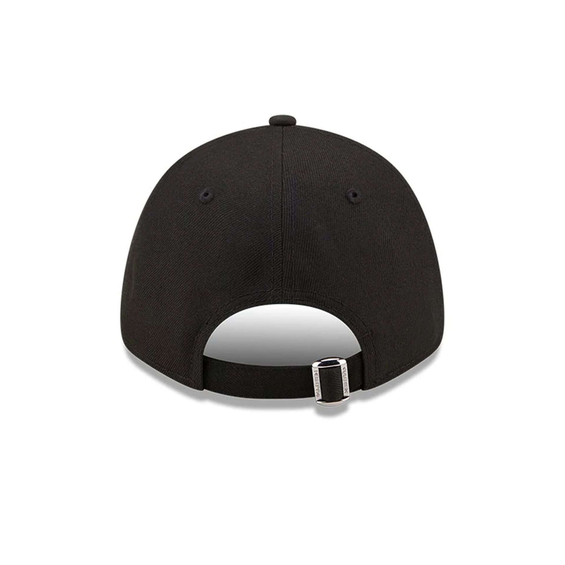 帽子 BASICKS NEW ERA 9FORTY BLACK New Era Cap Metal Buckle Black 9FORTY Unstructured