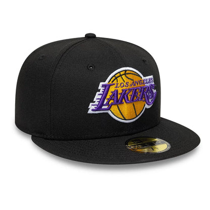 Pictured is this NBA Boutique LA Lakers 59FIFTY Fitted cap in black. 3