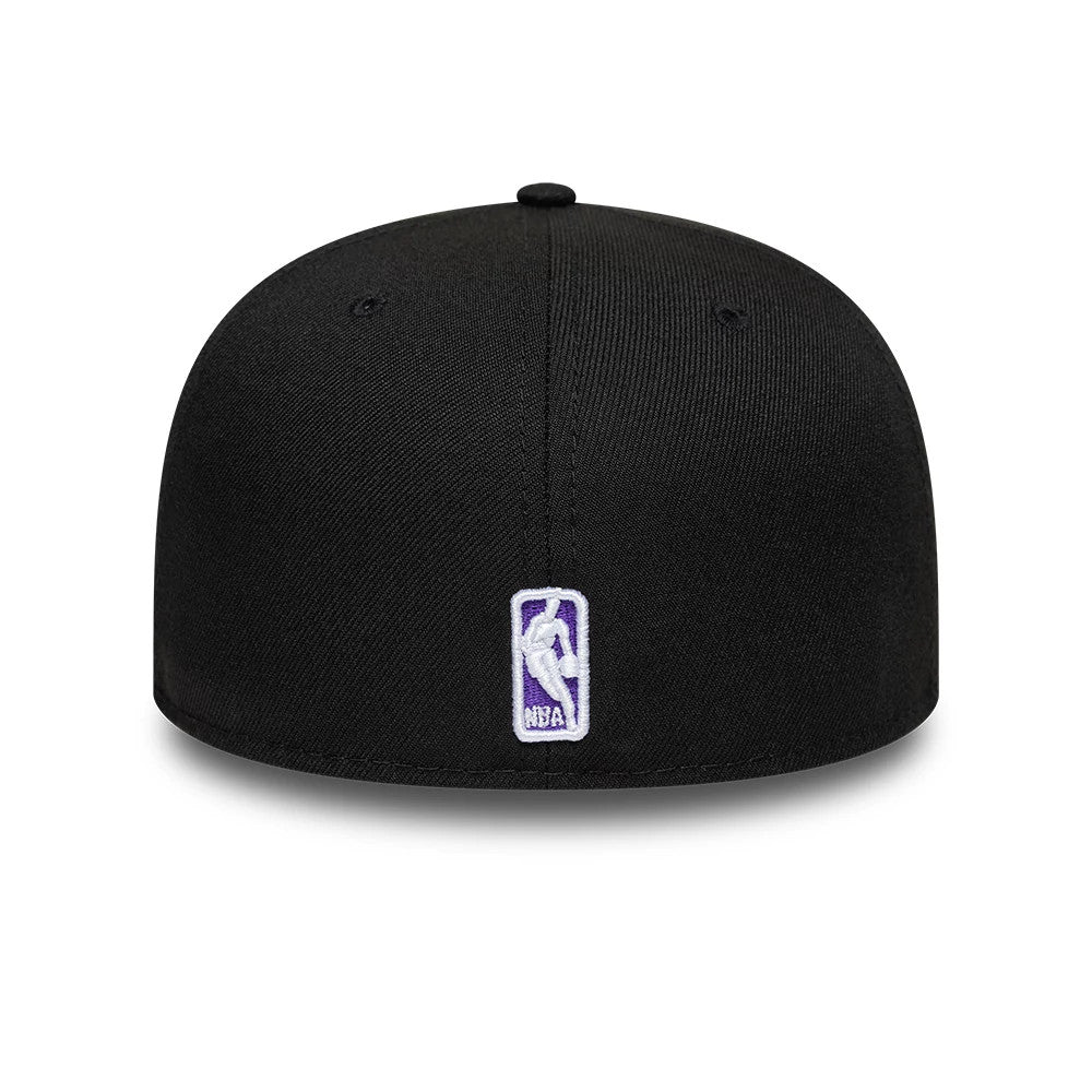 Pictured is this NBA LA Lakers 59FIFTY Fitted cap in black. 4