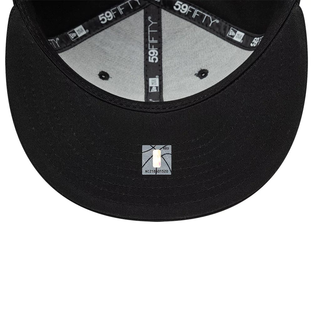 Pictured is this NBA Boutique LA Lakers 59FIFTY Fitted cap in black. 7