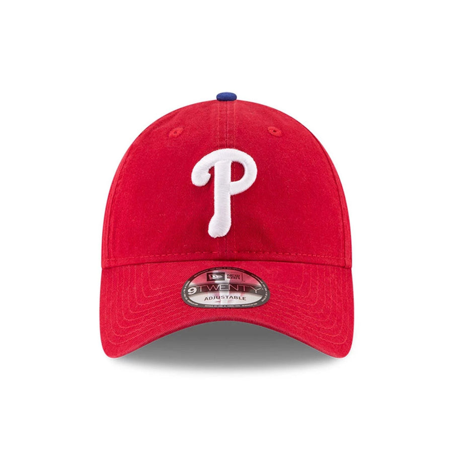 This is a Philadelphia Phillies MLB Core Classic Red 9TWENTY Adjustable Cap 3