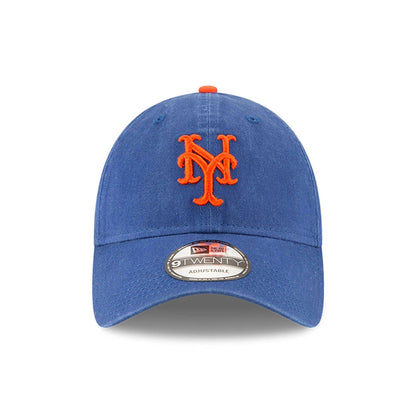 This is a New York Mets MLB Core Classic Blue 9TWENTY Adjustable Cap 5