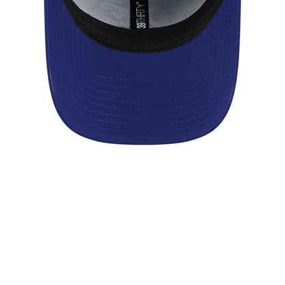 Pictured is this MiLB Batting Practice Hartford Yard Goats 39THIRTY Stretch Fit cap in dark blue. 7
