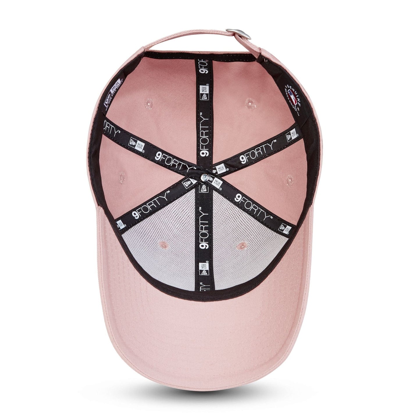 This is a New York Yankees MLB Colour Essentials Pink 9FORTY Cap 4