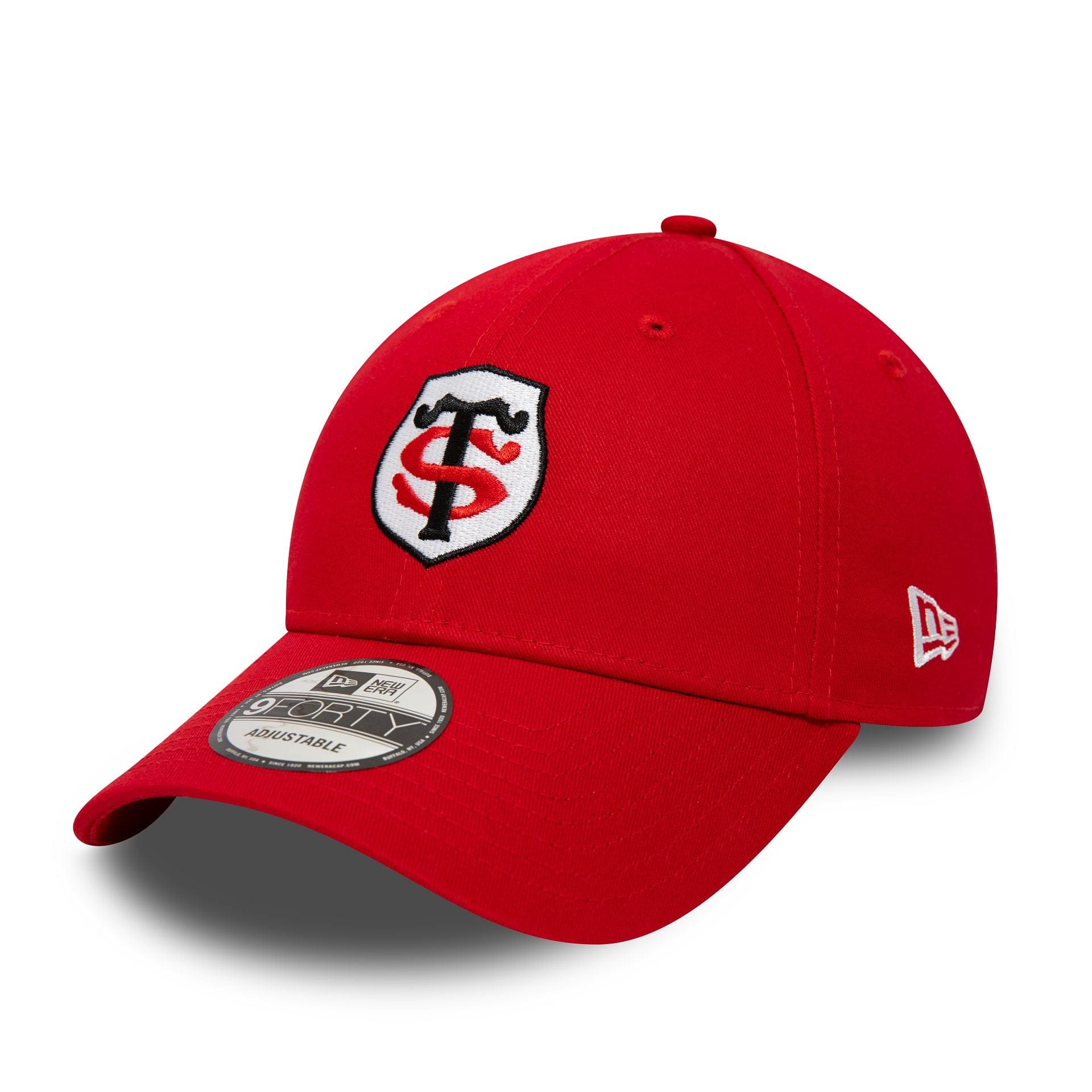 This is a Stade Toulousain Team Logo Red 9FORTY Adjustable Cap 1