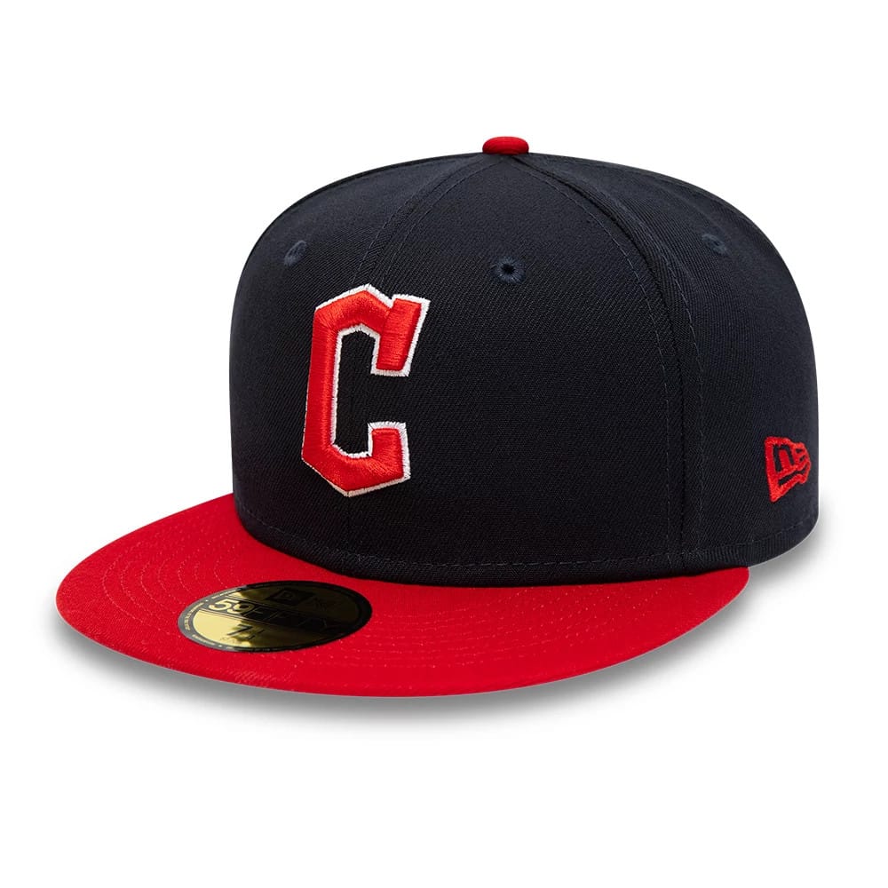 Official New Era Cleveland Guardians AC Perf Navy 59FIFTY Fitted