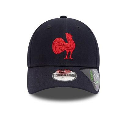 This is a French Federation Of Rugby Repreve Navy Youth 9FORTY Adjustable Cap 2