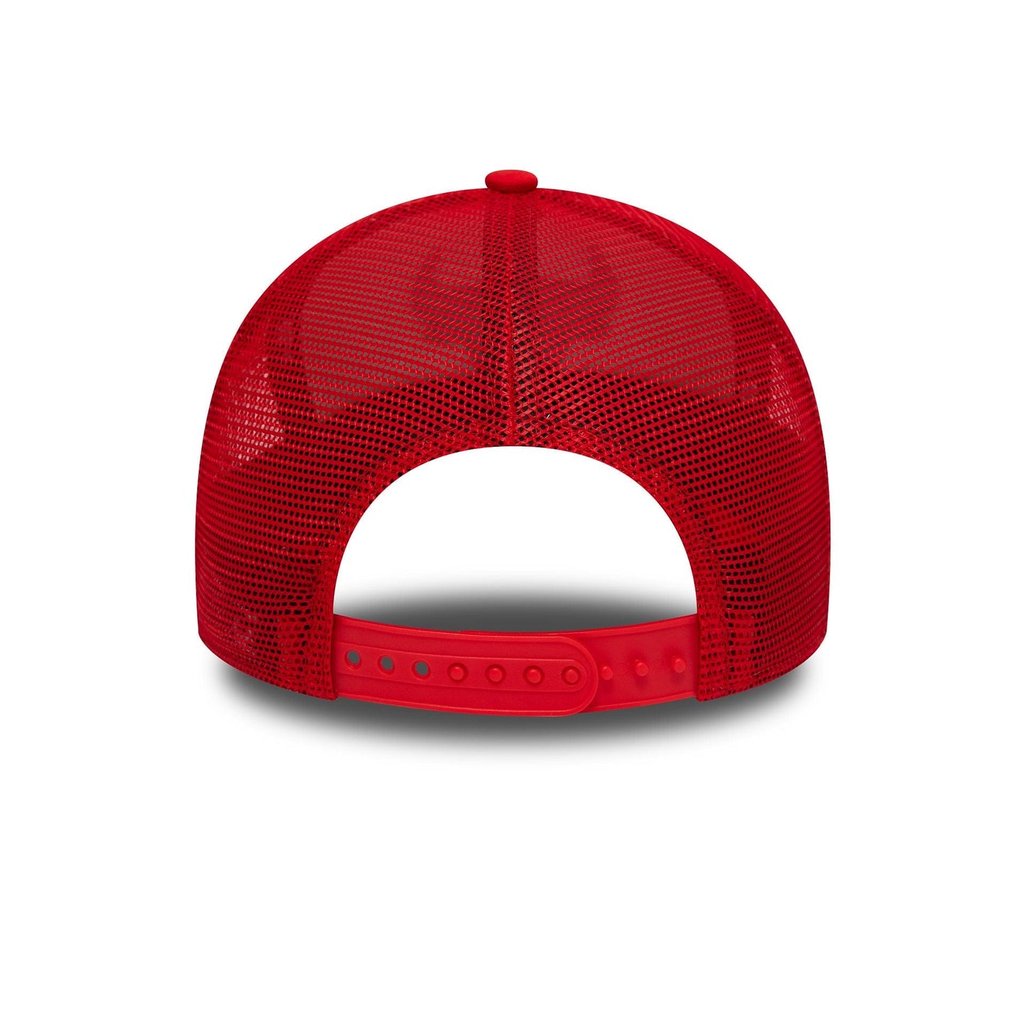 This is a Chicago Bulls Team Colour Red A-Frame Trucker Cap 4