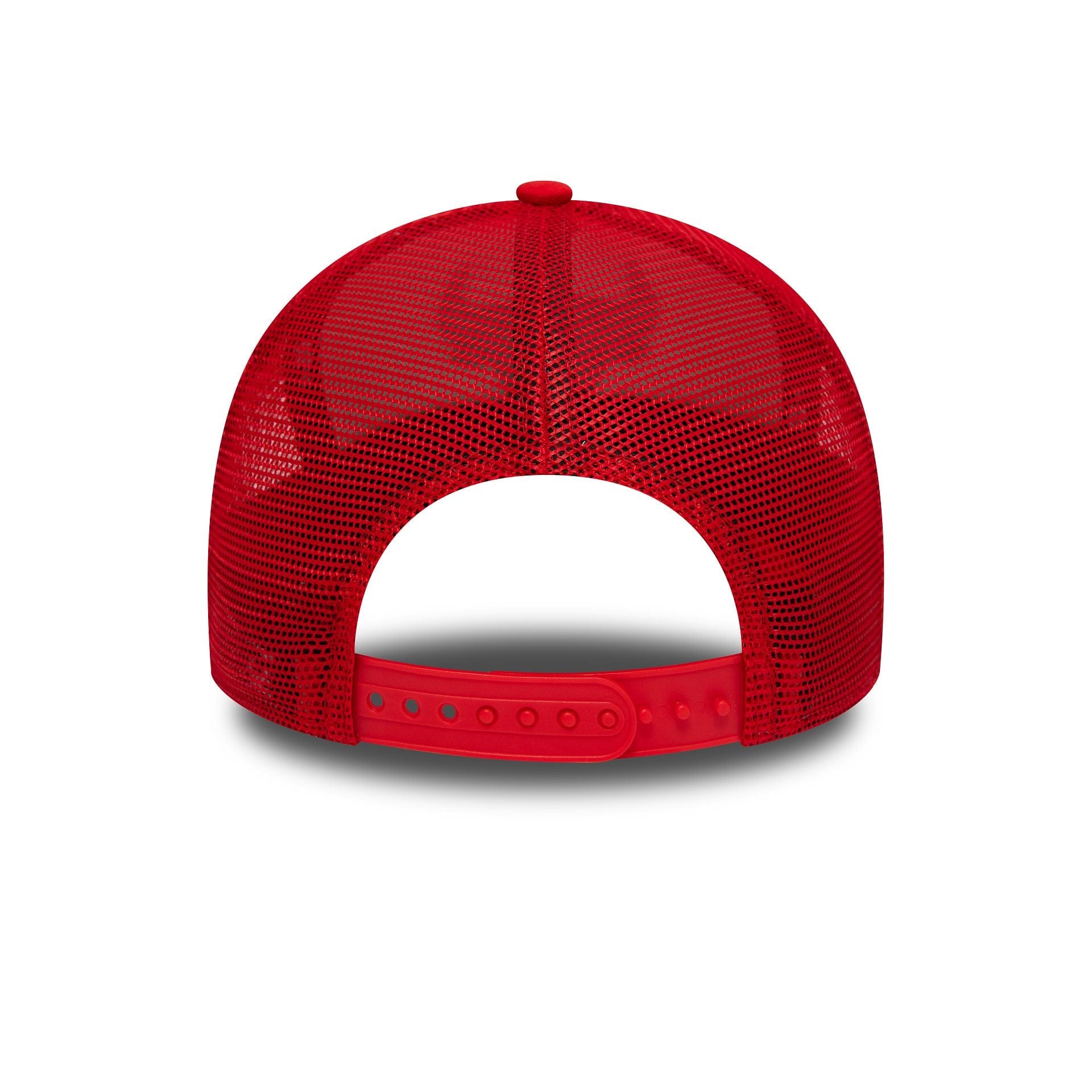 This is a Chicago Bulls Team Colour Red A-Frame Trucker Cap 4