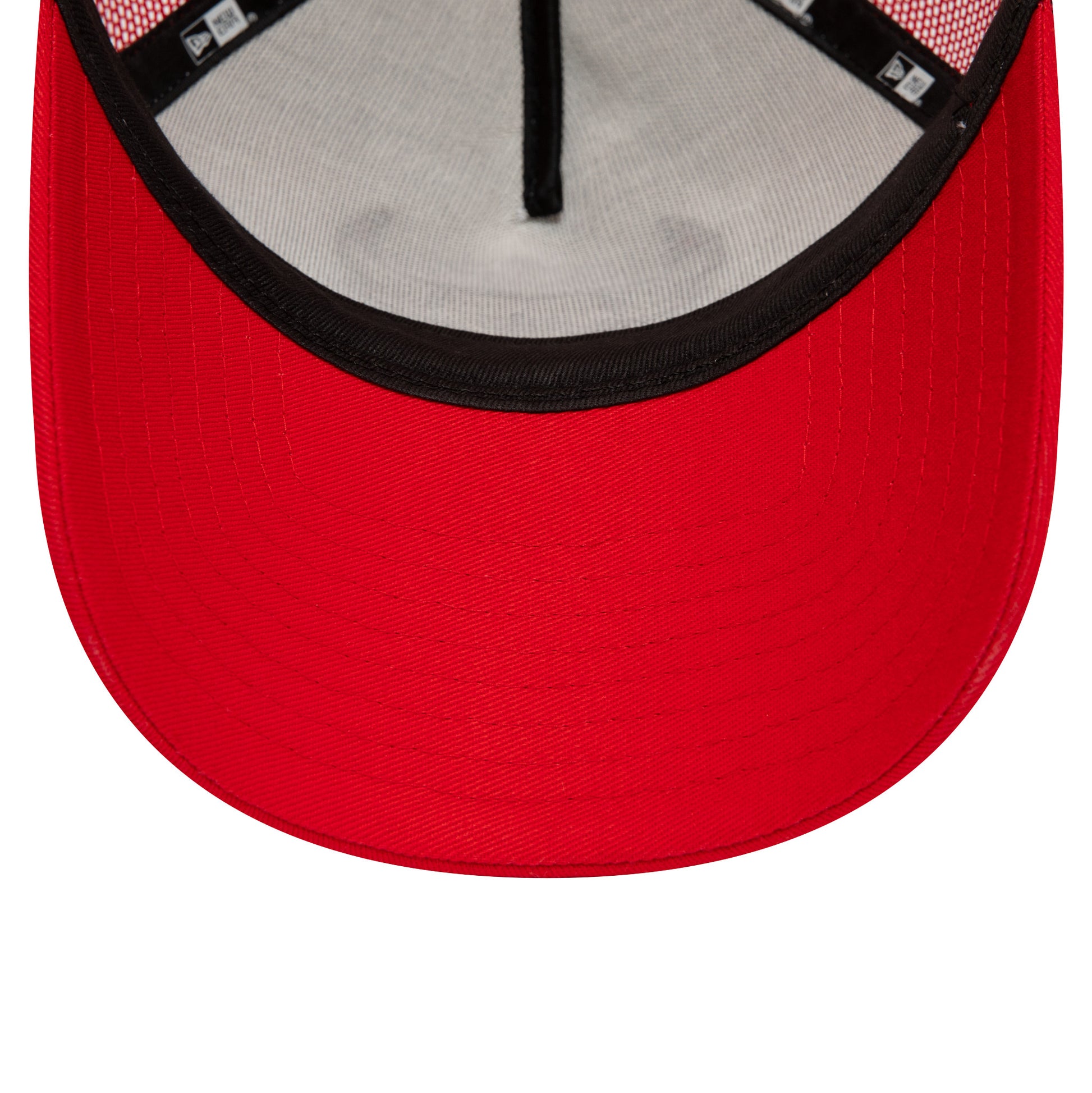 This is a Chicago Bulls Team Colour Red A-Frame Trucker Cap 5