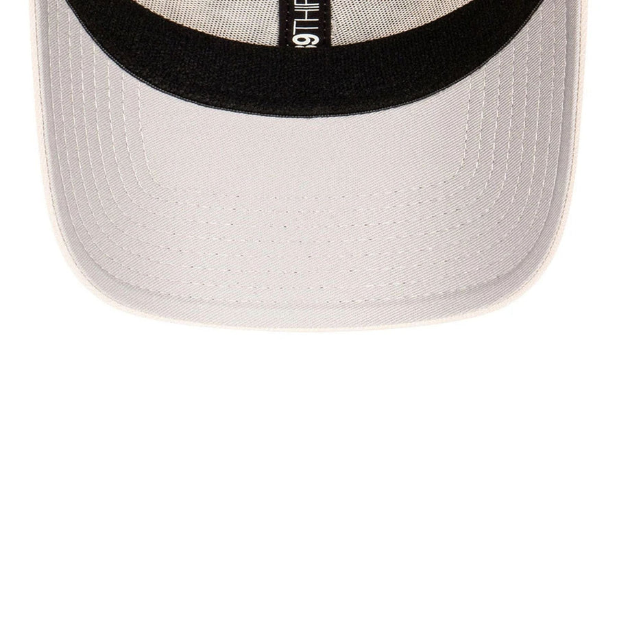 This is a LA Dodgers Stone Grey Cream 39THIRTY Stretch Fit Cap 4