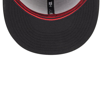 This is a Cincinnati Reds MLB City Connect 2025 Black 59FIFTY Fitted Cap 7