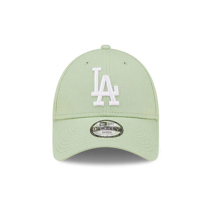 This is a Youth MLB League Essential LA Dodgers Bright Green 9FORTY Cap 2