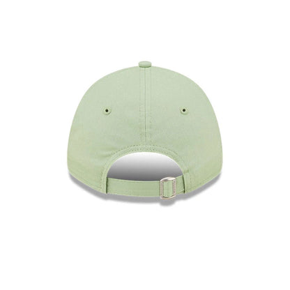 This is a Youth MLB League Essential LA Dodgers Bright Green 9FORTY Cap 4