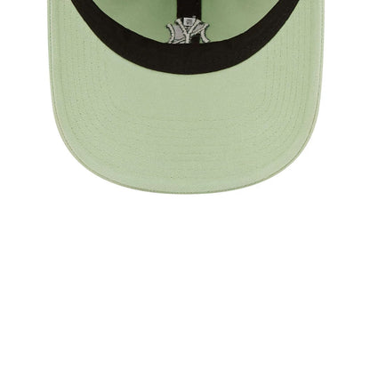 This is a New York Yankees Mini Logo Green 9TWENTY Adjustable Cap 5