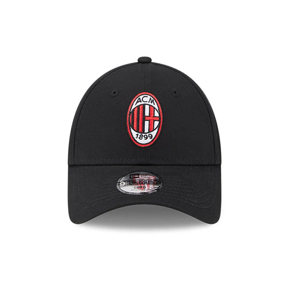This is a AC Milan Child Black 9FORTY Adjustable Cap 2