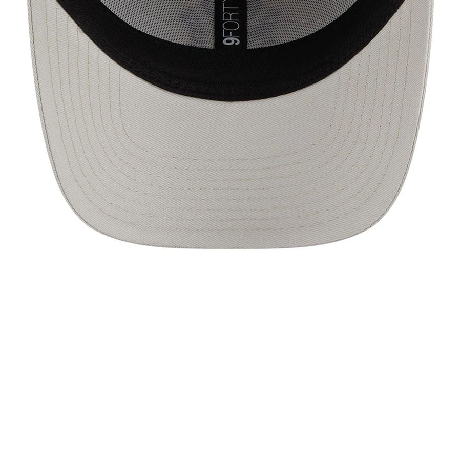 This is a Youth MLB League Essential New York Yankees Cream 9FORTY Cap 5