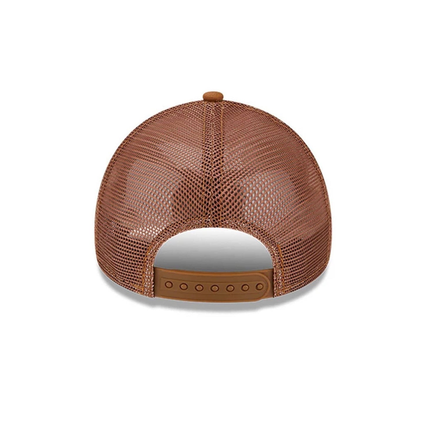 This is a Youth MLB League Essential LA Dodgers Brown 9FORTY Trucker Cap 4