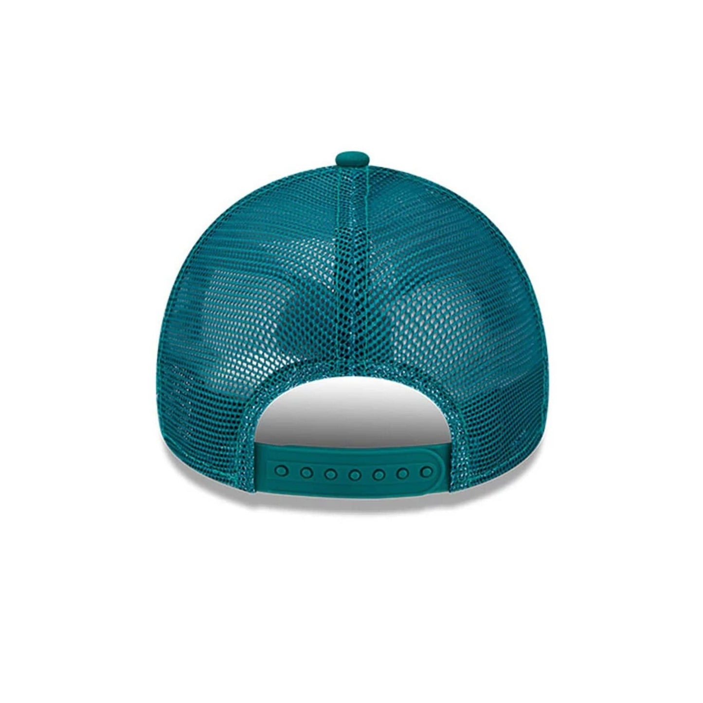 This is a Youth MLB League Essential LA Dodgers Teal 9FORTY Trucker Cap 4