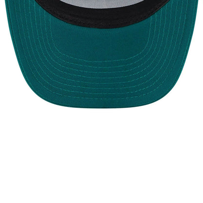 This is a Youth MLB League Essential LA Dodgers Teal 9FORTY Trucker Cap 5