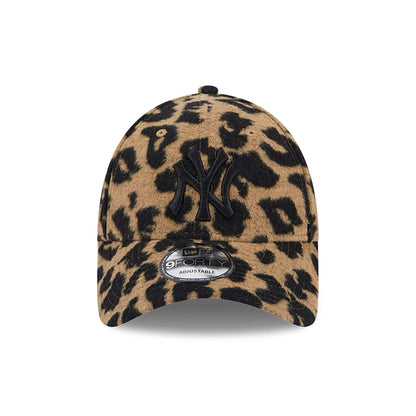 This is a New York Yankees Womens Leopard All Over Print 9FORTY Adjustable Cap 3