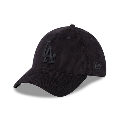 Pictured is this Cord LA Dodgers 39THIRTY Stretch Fit Cap in black. 1