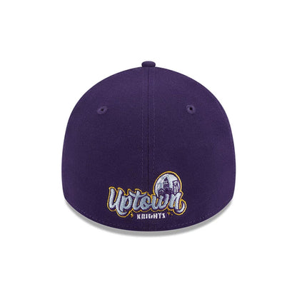 This is a Charlotte Knights MiLB Theme Night Purple 39THIRTY Stretch Fit Cap 4