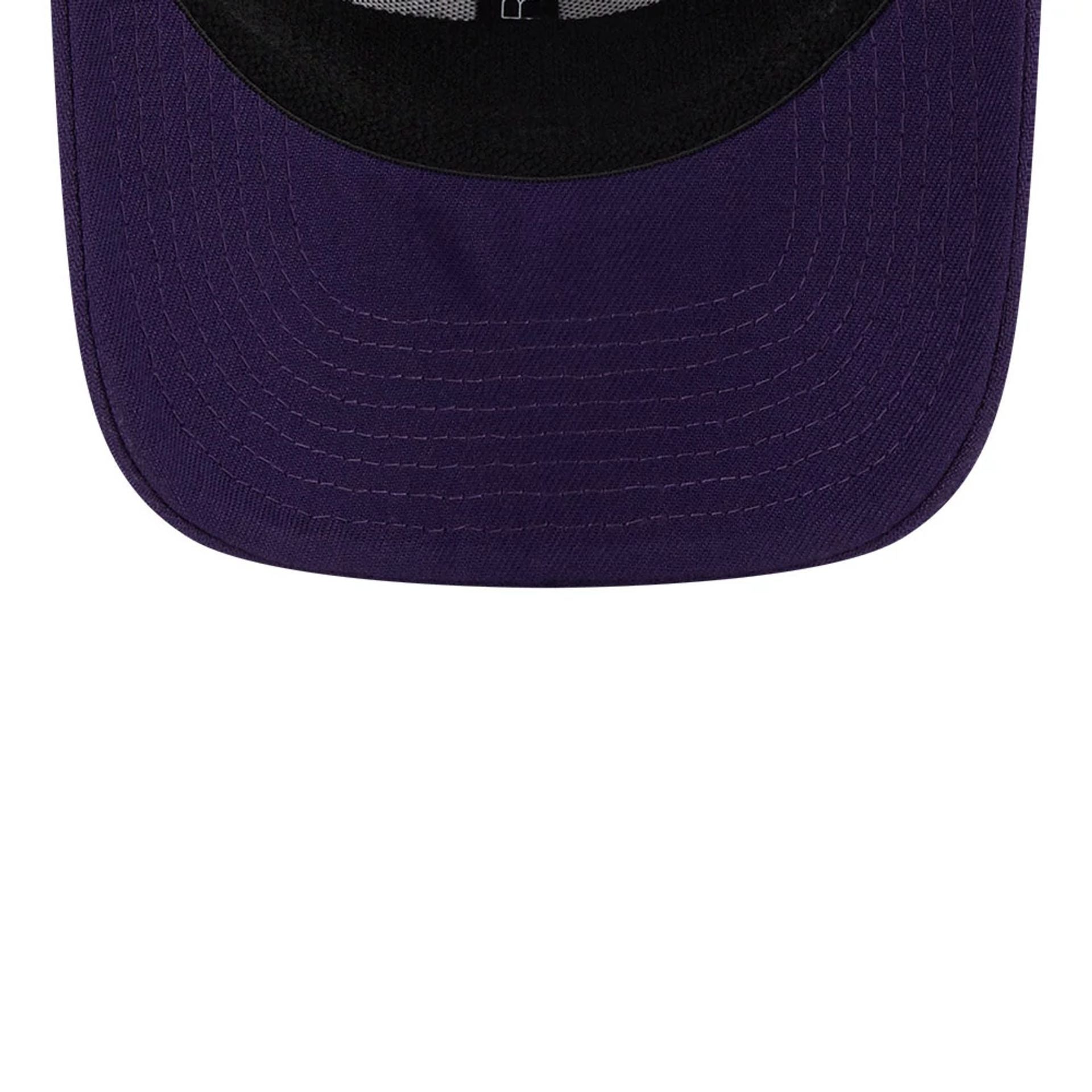 This is a Charlotte Knights MiLB Theme Night Purple 39THIRTY Stretch Fit Cap 7