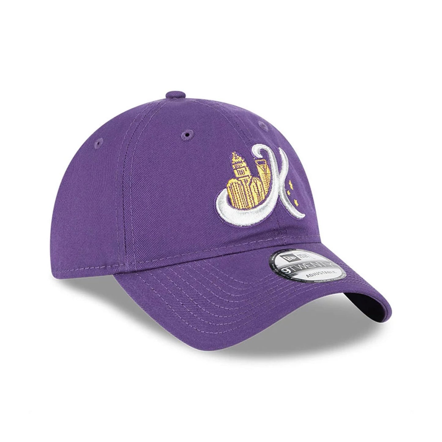 This is a Charlotte Knights MiLB Theme Night Purple 9TWENTY Adjustable Cap 3