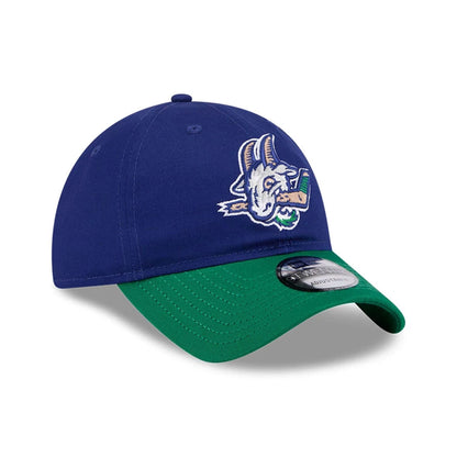 This is a Hartford Yard Goats MiLB Theme Night Blue 9TWENTY Adjustable Cap 3