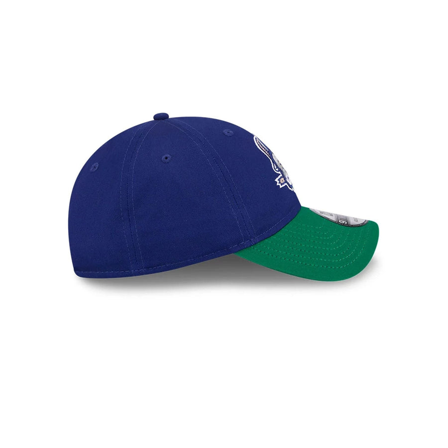 This is a Hartford Yard Goats MiLB Theme Night Blue 9TWENTY Adjustable Cap 5
