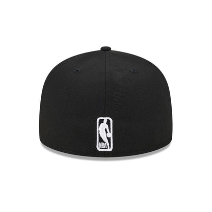 Pictured is this NBA Evergreen LA Lakers 59FIFTY Fitted cap in black. 7