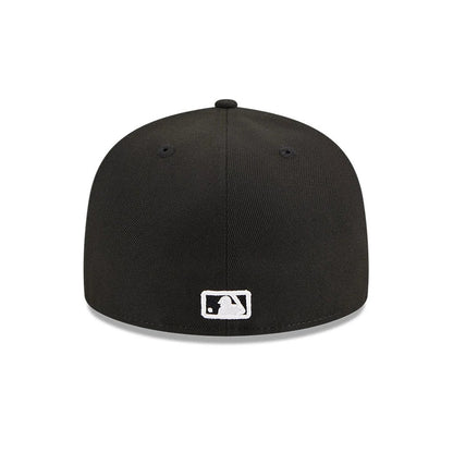 Pictured is this MLB Evergreen Boston Red Sox 59FIFTY Fitted cap in black. 7