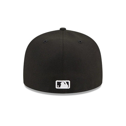 Pictured is this MLB Evergreen Chicago White Sox 59FIFTY Fitted cap in black. 7